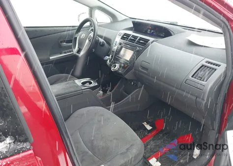 2012 Toyota Prius V Two z USA, uszkodzony, nr VIN JTDZN3EU2C3156372